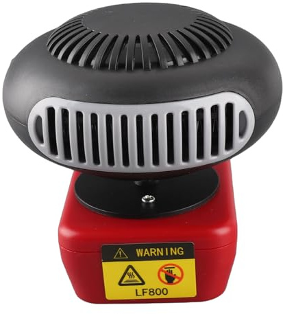 Oumefar Chauffage Portatif alimenté par Batterie pour Batterie 48-11-1835, 200W, 2 Vitesses, Chauffage sans Fil Sûr et Silencieux, pour Voiture et Camping