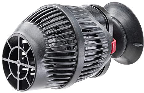 Hydor KORALIA NANO 1600 l/h - Pompa di movimento per acquari marini e acqua dolce con supporto magnetico a ventosa, spessore max 10 mm