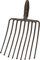 IDEAL Idealspaten Steingabel mit Federdülle, Gold, 33 x 25 cm