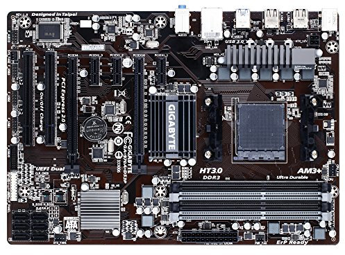 Gigabyte GA970AS3P - Placa base AMD 970/SB950, 4DDR3, 2-CH/HD audio, AM3+/PCI-Ex16/ATX, SATA 6Gb/s/4, USB 3.0