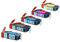 United Toner Kompatibel für Canon Pixma MP 550 Tinten Sparset Black, Cyan, Magenta, Yellow, Photo Black - CLI-521 / 2932B001 - Inhalt: 1 x 16 ml & 4 x 8,4 ml