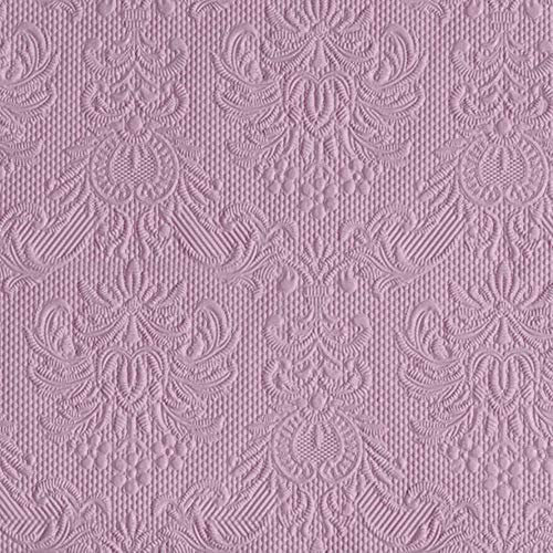 Ambiente Servietten Lunch / Party 33x33cm Elegance Pale Lilac Geprägt / embossed