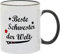 Geschenktasse Beste Schwester der Welt Vintage Style