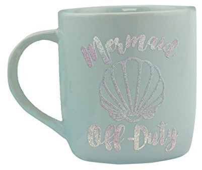 'Paladone – Taza, diseño de Sirena Off Duty Taza, Piedra, Multi, 11 x 12 x 9 cm