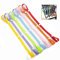 LHKJ 7 Stück Anti-Drop Strap Baby Spielzeug , Schnullerkette Baby Drop-Babyflasche Toy Kleiderbügel Gürtel mit für Kinderwagen