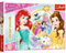 Disney Arielle die Meerjungfrau Glitterpuzzle, Bella und Arielle (Kinderpuzzle), Farbig