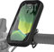 VELMIA Handyhalterung Fahrrad Mit Innovativer 360° Drehbarer Halterung - Lenker-Montage Mit Umhängeband, Wasserabweisend
