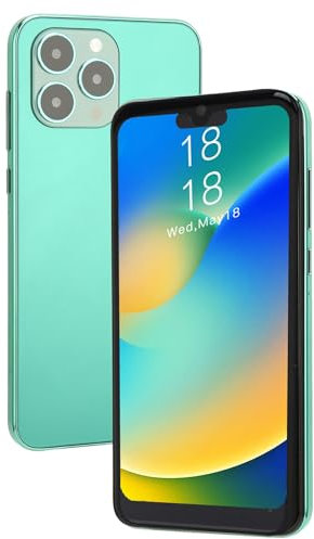 Bewinner Handy ohne Vertrag Günstig, 6.1 Zoll Smartphone ohne Vertrag Android 10 mit Dual SIM 3G Günstig Handy 2G+32G, 5MP+8MP Kameras Support Face Unlocking, 4000mAh Battery(Grün)