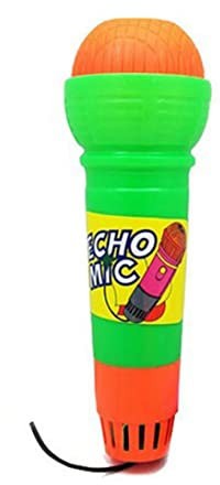 XJKLBYQ 1PC Toy's Toy Echo Microphone Micro Mic Changeur Toy Gift Birthday Present des Enfants (Couleur aléatoire) Microphone Echo pour Les Tout-Petits