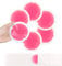 NEWGO Kühlpads Klein (6 Stück mit Vlies-Hülle) Augen Kühlkissen Kalt-Warm Kompresse, Mini Kleine Kühlpads für Kinder, Weisheitszahn, Nase, Wiederverwendbar (Rosa)