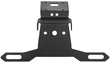 VVKFTP Number Plate Holder For Kawasaki For ZX6R 2019 2020 Motorcycle Rear License Plate Holder Flexible Tail Frame Bracket With Light