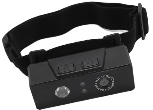 LED-Strålkastare Kamerastöd Intelligent Gest-sensor-omkopplare, Strålkastare Ficklampa, Vattentät Hög Ljus Strålkastare (BLACK)