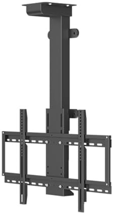 Support de plafond pour téléviseurs de 32 à 75 pouces motorisé avec télécommande et capacité de charge de 60 kg