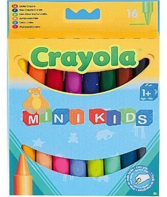 Crayola 93011 - Wachsmalstifte, 16 Stck