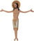 Kaltner Präsente Geschenkidee - Kreuz Kruzifix modern Korpus Jesus Christus