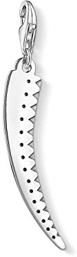 Thomas Sabo Herren Damen-Anhänger silberner Zahn 925 Sterling Silber Y0039-637-21