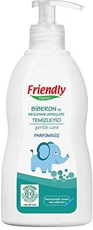Friendly Organic Babyflasche und Ernährungsmittel Reiniger ohne Parfum 300ML