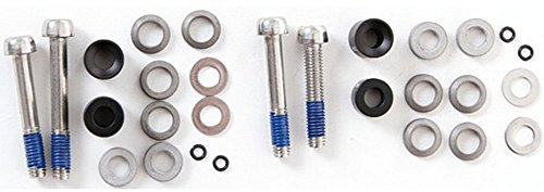 AVID Bremssattel Adapter Spacer Set 20 S F180/R160 Edelstahl ca.100g + Flicken