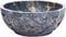 KC KULLICRAFT Maceta de mármol con esteatita natural | Cuenco de piedra | Cuenco de piedra | Cuenco de escurrido y manchas (escurrido, cuencos y espejos) (5 pulgadas) de la India. Diseño tallado en