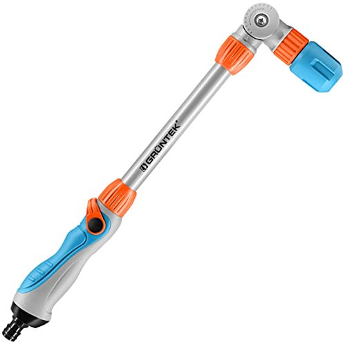 GRÜNTEK Pistola de Riego Boquilla - Pulverizadora para Manguera de Jardin y Limpieza