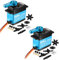Geekstory Feetech FT5330M Digitaler RC-Kern-Servo-Motor, wasserdicht, Metallgetriebe, 25T, Servoarm, Hupe, 180 Grad, 6 V-7,4 V, für Metallgetriebe 1/8 1/10 Baja Auto (2 Stück)