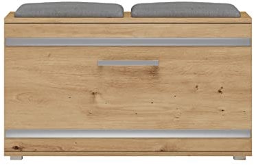 TOP E SHOP Topeshop Opal SZAFKA Artisan Schuh-Organizer Geschlossene Eiche