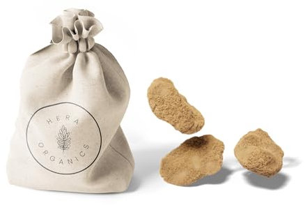 HERA organics Menstruationsschwamm | Alternative zum Soft Tampon | Naturschwamm als Perioden-Schwamm | wiederverwendbar | 3xM