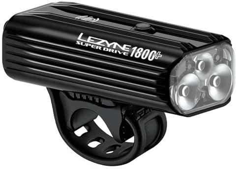 LEZYNE luce super Drive 1800+ smart anteriore Nero