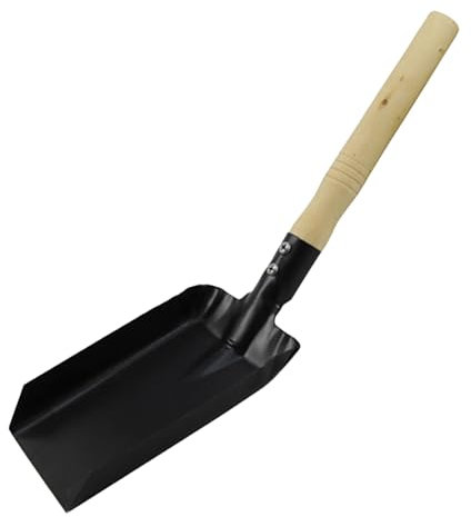 Voihamy Pala para Plantar,Pala para jardín | Pala de excavación Manual con Mango de Madera,Herramienta ergonómica de Paleta de jardín, Paleta Manual para Plantar y trasplantar Suelos