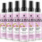 Gliss Express-Repair-Spülung Liquid Silk (6 x 200 ml), Haarspülung für außergewöhnlich weiches Haar, Pflegespülung mit Hitzeschutz bis zu 230 °C