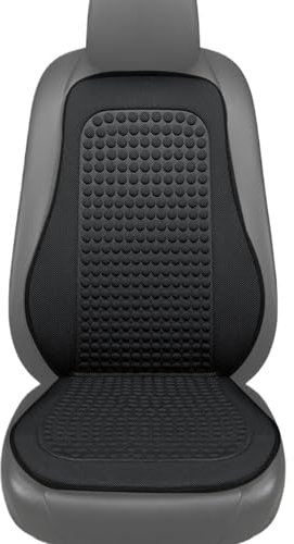 Cooling Car Seat Cover - Ventilated, Universal Fit, Black