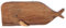 CREEDWOOD Holz Wand Dekoration Wal | Holz | Wal Figur zum Aufhängen, Wal Form, Maritime Wanddeko, Fisch Holz Aufhänger | Größe: 50 cm
