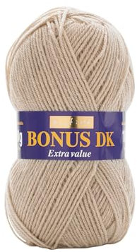 Hayfield Bonus DK Double Knitting, Oatmeal (964), 100g by Sirdar