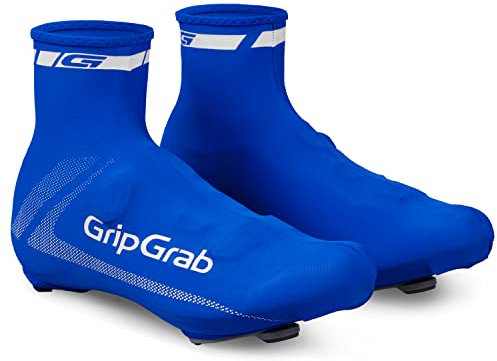 GripGrab RaceAero Sommer Rennrad Überschuhe Dünne Leichte Aero Radsport Schuhüberzieher für Zeitfahren und Radrennen