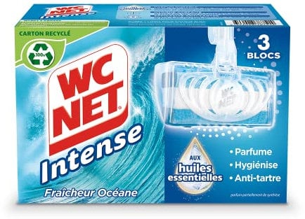 WC Net Intense Blocs Fraîcheur Océane 3 x 34 g