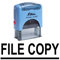 FILE COPY Selbstfarber Stempel Benutzerdefinierte Shiny Buro Stationar Stempel