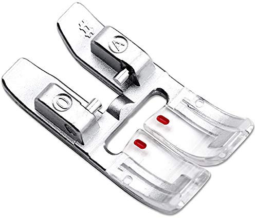 Zigzagstorm 820244096 98-694828-00 Pied presseur Zig Zag 9 mm avec IDT pour machine à coudre Pfaff Group G, J, K ALT:98-694828-00,820773-096 - 820244096
