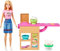 Barbie GHK43 - Pasta-Spielset mit Puppe (blond) und Arbeitsbereich, mit Zubehör und Spielknete, Spielzeug ab 4 Jahren