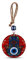 MYSTIC JEWELS Hamsa Hand der Fatima aus Glas mit türkischem Auge für Glück zu Hause (Modell 3)