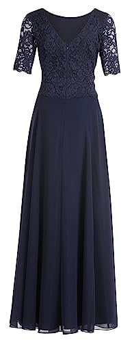 Vera Mont Damen 0179/4825 Kleid, Night Sky, 42