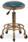 YOFXZGR Vintage Hocker Mit Rollen, Barhocker Höhenverstellbar 50-64cm, 360° Drehhocker, Retro Theke, Salon Hocker, Bar Stools (Stil3)