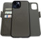 Dreem Fibonacci kompatibel mit iPhone 13 Brieftaschen-Etui / 2-in-1 stoßfestes Etui und abnehmbares Folio aus veganem Leder, MagSafe-kompatibel, RFID-Schutz [Grau]