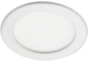 PRIOS LED Cadance (Modern) in Weiß aus Aluminium (1 flammig,) Badezimmerleuchte