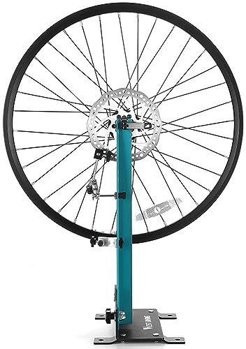 Gvqng Fahrradreifen Professioneller Zentrierständer, Abnehmbar Multifunktional Fahrrad-Kalibrierständer Radwartung Felgen, für 16-29 Zoll Räder, Fahrradzubehör,Basic