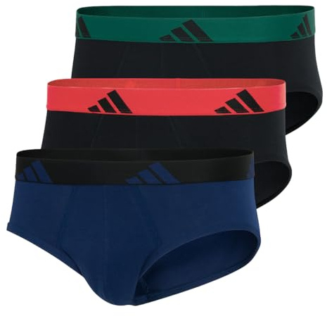 adidas Brief (3PK) - Active Flex Cotton - Bequeme Unterwäsche