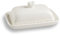 Sweejar Home Ceramic Butter Dish with Lid,Cheese-Shaped Butter Holder,Cute Butter Dish for Countertop,Kitchen Deco & Butter Storage(Beige)