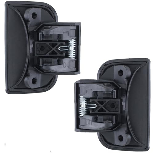 Partsline Poignée de porte avant gauche/droite compatible avec 206, 306, Partner, Citroën Berlingo, Xsara équivalent à 9101.H6, 9101.J4