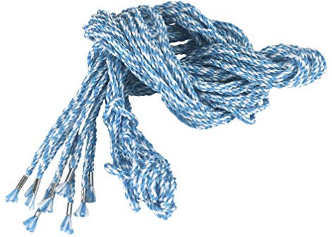 Kerbl 29577 Gerüststrick 10-er Pack 2,5 m blau-weiß