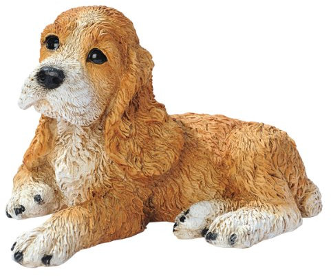 Design Toscano Brauner Cocker Spaniel-Welpe, Figur