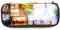 Federmäppchen mit Ölgemälde, Motiv: Moulin Rouge Paris Frankreich 19x7.5x3.8cm/7.5x3x1.5in Style05